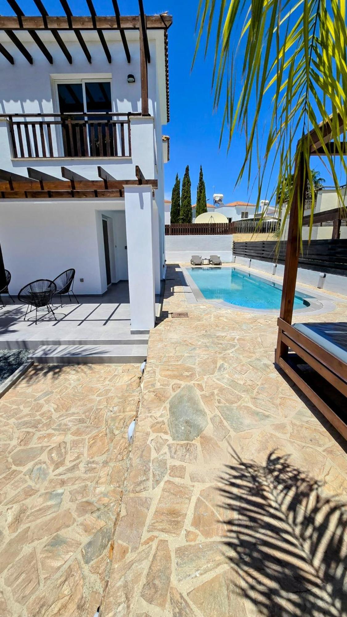 Sweet Destiny Villa With Private Pool 圣纳帕 外观 照片